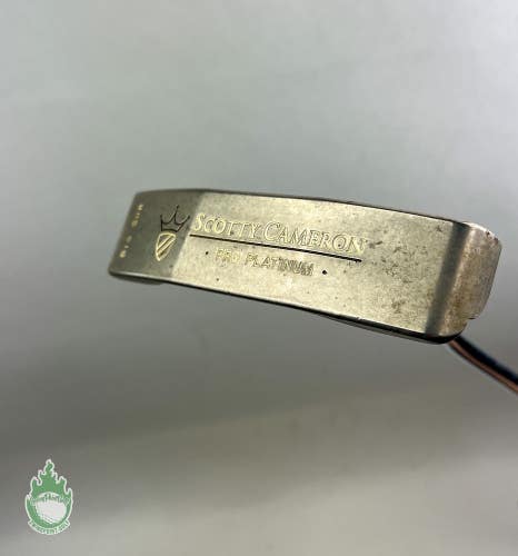 Used RH Titleist Scotty Cameron Pro Platinum Big Sur 48" Putter Steel Golf Club