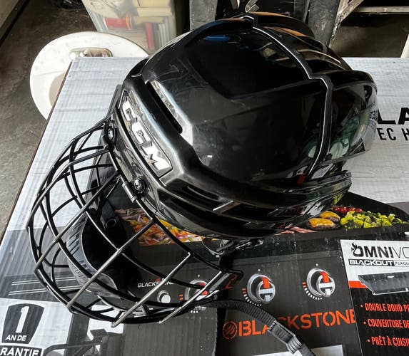 Medium CCM Super Tacks X Helmet Pro Stock (Used)