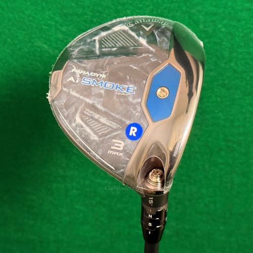 NEW Callaway Paradym Ai Smoke Max 15 Fairway Wood 3 Tensei CR 60 Regular w/HC