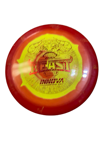 Used Innova BEAST Disc Golf Driver Orange 11706-S000374860