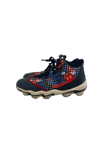 Used Under Armour HARPER BB/SB Cleats Navy Blue Junior 02 11692-S000149540