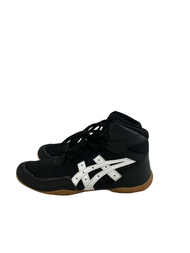 Used Asics MATFLEX Wrestling Shoes Black Junior 01 11692-S000149544