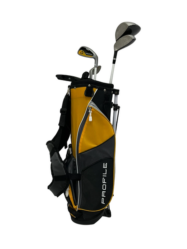 Used Wilson PROFILE JGI Jr Package Set RH Black And Gold 5 Piece 11692-S000149554