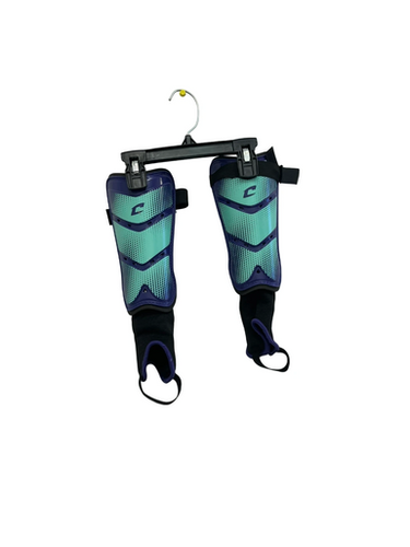 Used Champro Soccer Shin Guards Junior Purple MD 11692-S000149573