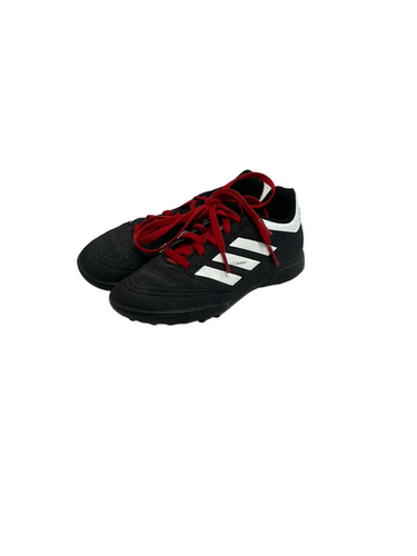 Used Adidas GOLETTO TURF Soccer Turf Shoes Black Youth 13.0 11692-S000149603