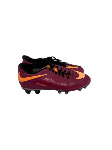 Used Nike HYPERVENOM Soccer Cleats Maroon Senior 7 11692-S000149619