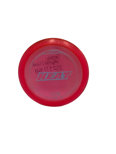 Used Discraft Z HEAT Disc Golf Driver Red 171g 11692-S000149638