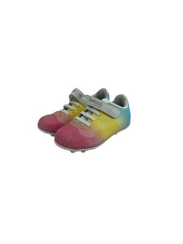 Used Brava RAINBOW Soccer Cleats Pink Youth 09.0 11692-S000149642