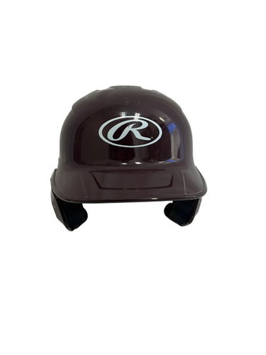 Used Rawlings MACH-91 REVA Batting Helmet No Mask Maroon LG 11692-S000149622