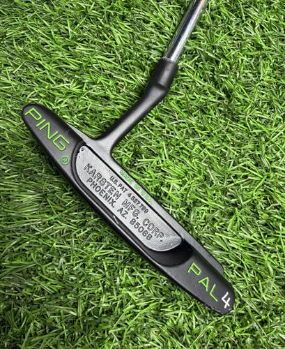 Putter -PING PAL 4 - Steel - 34.5'' - RH - New grip -** CUSTOM**