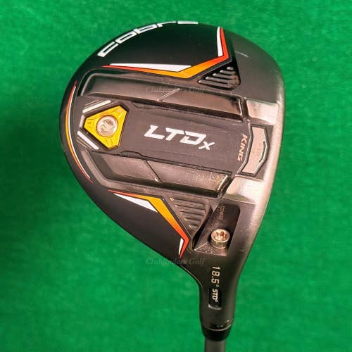 Cobra King LTDx 18.5 Fairway Wood FWY 5 HZRDUS Smoke iM10 5.5 Regular w/ HC
