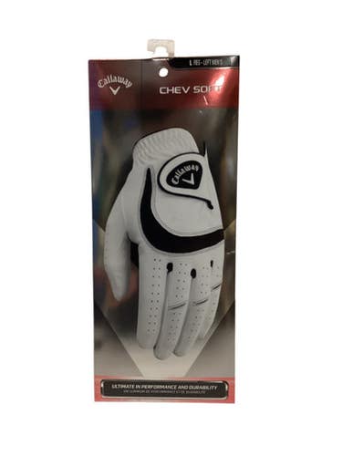 Used Callaway Mens Golf Glove White L/XL 11443-S000204718