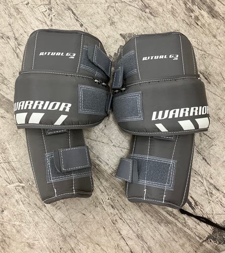 Junior Warrior Ritual G3 Goalie Knee Pads (New)