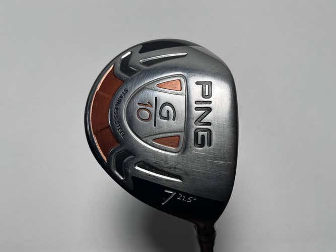 Ping G10 7 Fairway Wood 21.5* TFC 129 F Soft Regular Senior Graphite Mens RH