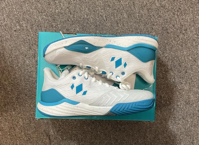 Diadem Court Burst (White/Blu/Grey) Womens Size 7
