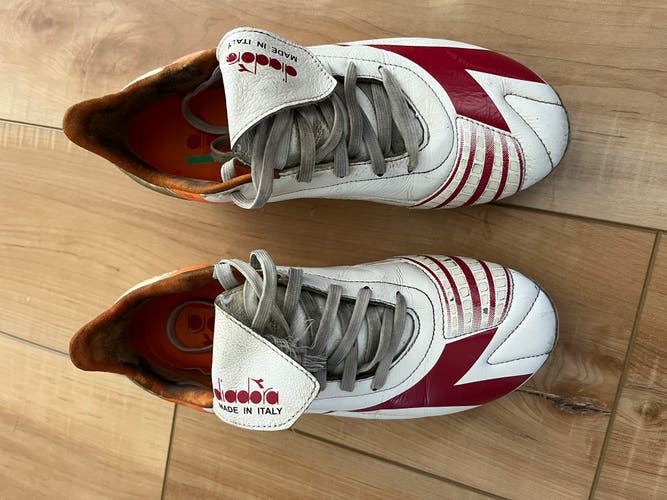 Leather Diadora Cleats M 7.0 (Used)
