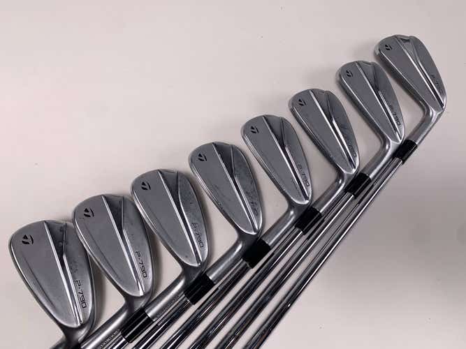 TaylorMade P790 2021 Iron Set 4-PW+GW KBS Tour Extra Stiff Steel Mens RH