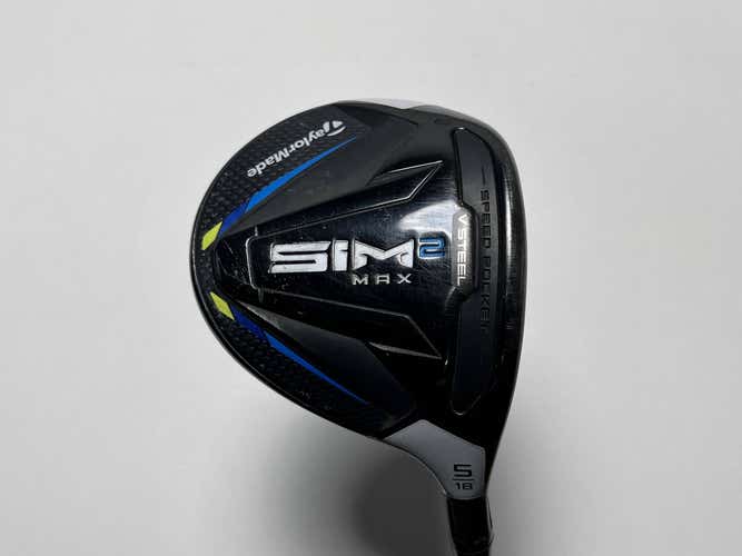 TaylorMade SIM2 MAX 5 Fairway Wood 18* Kai'li Blue 60g Regular RH