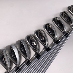TaylorMade M4 Iron Set 5-PW+GW+SW+LW Fujikura Vista Pro R3 50g Ladies RH