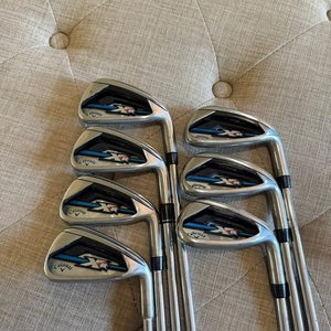 Callaway XR OS Iron Set 4-PW KBS Tour-V 100g Regular Flex +1/4 READ