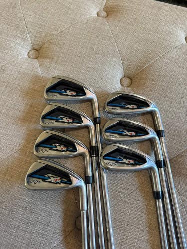 Callaway XR OS Iron Set 4-PW KBS Tour-V 100g Regular Flex +1/4 READ