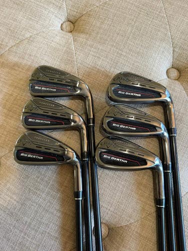 Callaway Big Bertha 23 Iron Set 5-PW Tensei AV Blue Regular Flex Standard NICE