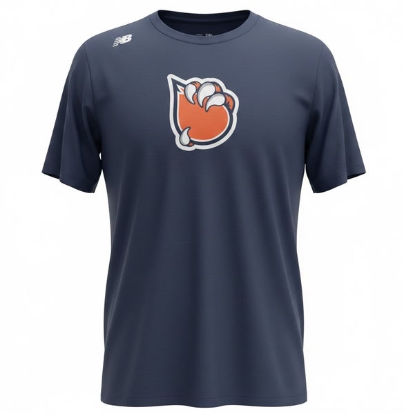 New Balance NB Dry Bakersfield Condors Navy Blue Short Sleeve Shirt (New) 4452