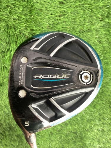 Callaway Rogue Lefthanded LH Fairway 5 Wood Quaranta Ladies Graphite Shaft
