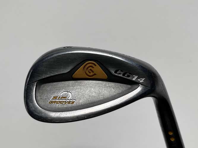 Cleveland CG14 Gunmetal Wedge 56* 14 Bounce Traction Wedge Steel Mens RH