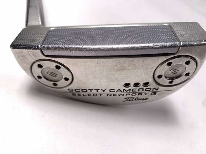 LEFTY Scotty Cameron Select Newport 3 Putter 34" Mens LH