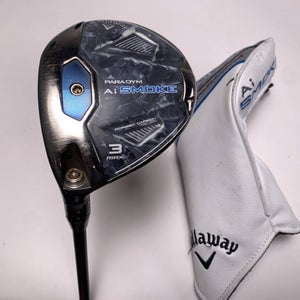 Callaway Paradym Ai Smoke Max 3 Fairway 15* Tensei Blue AV Xlink Reg LH HC