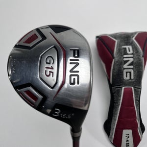 Ping G15 3 Fairway Wood 15.5* TFC 149 F Stiff Graphite Mens RH HC
