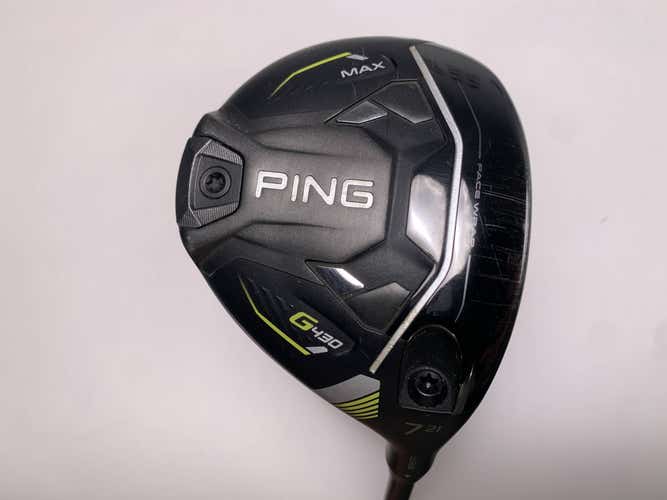 Ping G430 Max 7 Fairway Wood 21* Alta CB 65g Regular Graphite Mens RH