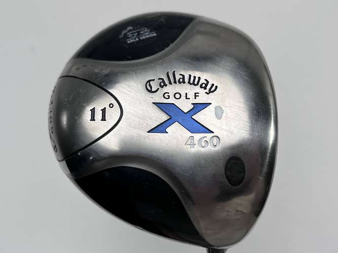 Callaway X 460 Driver 11* Fujikura 60g Senior RH Midsize Grip -1/2''