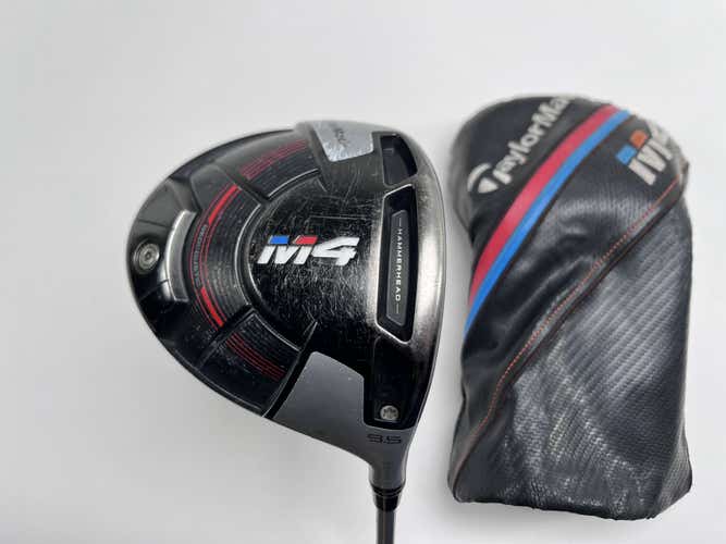 TaylorMade M4 Driver 9.5* Matrix Ozik White Tie MFS X5 45g Senior RH HC DENT