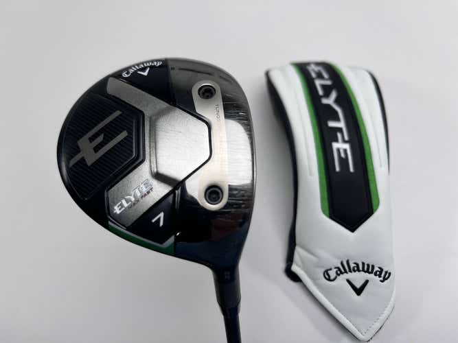 Callaway Elyte Max Fast 7 Fairway Wood 22* Vanquish 4 R2 Senior RH HC