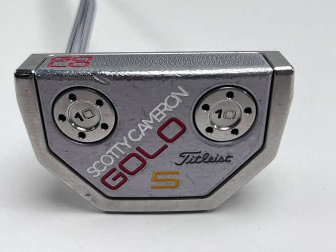 LEFTY Scotty Cameron Golo 5 2015 Putter 35" Mens LH