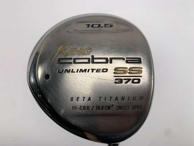 Cobra Unlimited SS 370 Driver 10.5* Aldila HM Tour 60g Stiff Graphite Mens RH