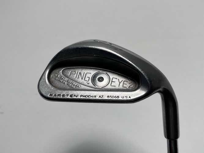 Ping Eye 2 Sand Wedge SW Black Dot Karsten ZZ-Lite Regular Steel Mens RH