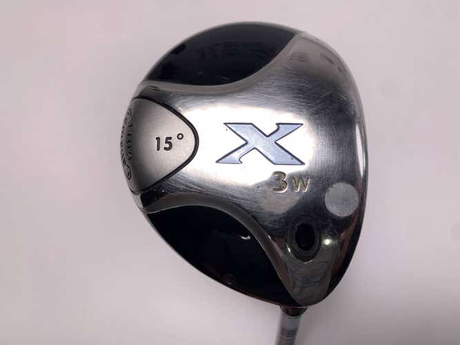 Callaway X 3 Fairway Wood 15* Fujikura Gems UltraLight 55g Ladies RH