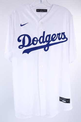 Shohei Ohtani #17 LA Dodgers Stitched Nike Home White Jersey Men's Size M NWT 4