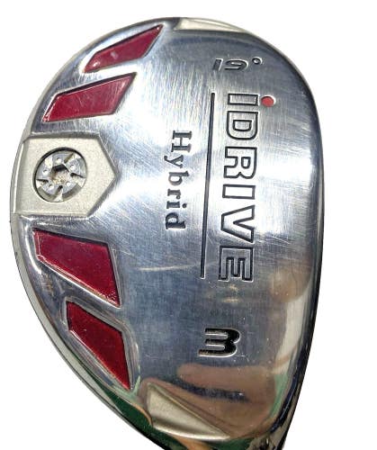 Integra iDrive 3 Hybrid 19* RH Pro Tour 75 Blue Stiff Graphite 39.5" New Grip