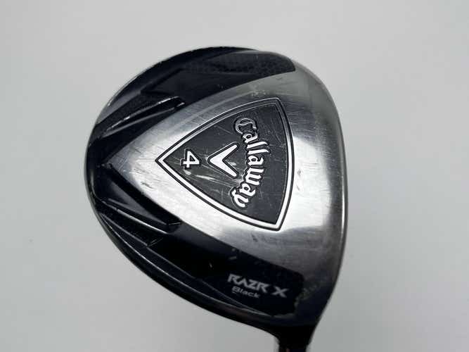 Callaway Razr X Black 4 Fairway Wood 17* Accra 62i M3 Regular Graphite RH RATTLE