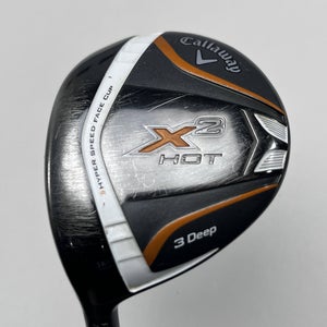 Callaway X2 Hot Pro Deep 3 Fairway Wood 14.5* Aldila Tour ATX 4.3 75g Regular LH