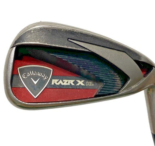 Callaway Razr X HL 6 Iron Men's RH TT M-10 XP Stiff Steel 37" New Jumbo Grip