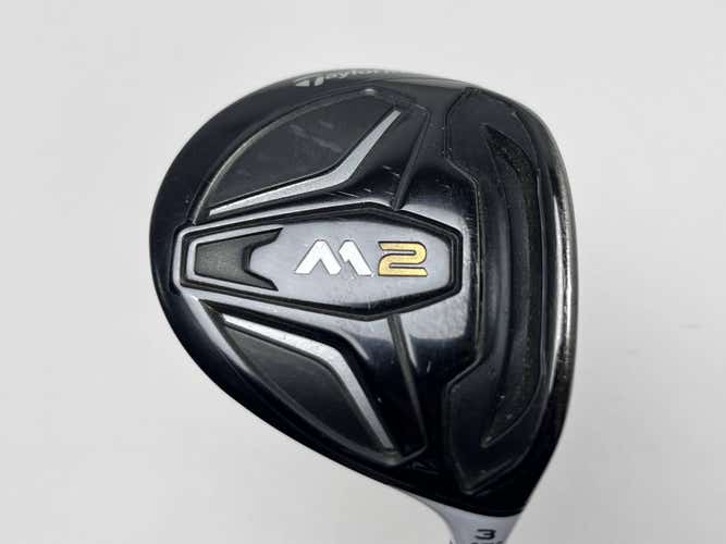 TaylorMade 2016 M2 3 Fairway Wood 15* Matrix Ozik White Tie X4 70g Stiff Mens RH