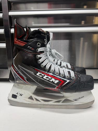 CCM Jetspeed FT2 Pro Hockey Skate Size 9 Regular Width (Used) Jack Hughes Pro Stock
