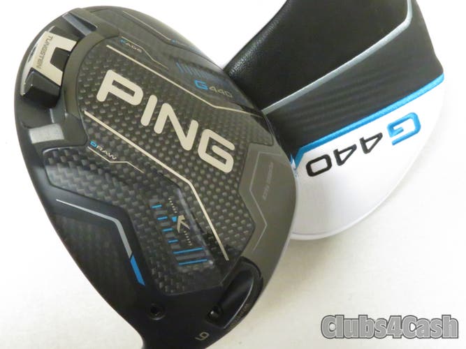 PING G440 K Driver 9 Mitsubishi Tensei 1K Black 65 Stiff +Cover .. Shop Wear