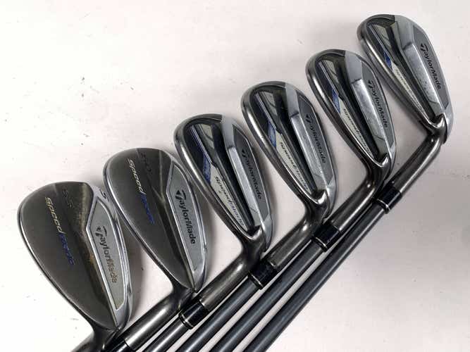 TaylorMade Speedblade Iron Set 7-PW+GW+SW VeloxT Ladies Graphite Womens RH