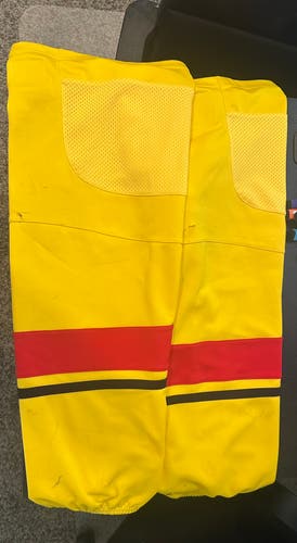 Yellow hockey socks